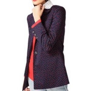 NWT Court & Rowe Polka Dot Blazer